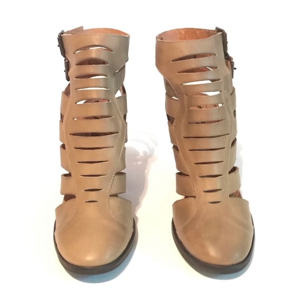 Free People Hayes Gladiator Heeled Bootie - Picture 7 of 8